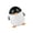 White, variant on Lovely Cartoon Waste Bin Easy Open Lid Trash Can Tight Space Saving Design Garbage Bin for Room Decors
