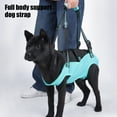 thumbnail image 4 of Dog Lift Harness Full Body Support Rehabilitation Dog Sling Carrier Adjustable Recovery Dog Lifter Vest for Old Joint Injuries Arthritis Disabled Dogs Walk,Green, 4 of 8
