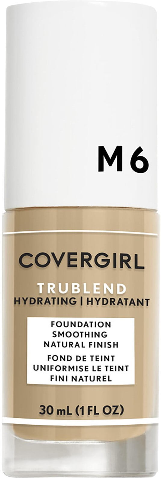 CoverGirl TruBlend Liquid Makeup, Perfect Beige [M6] 1 oz (Pack of 4)