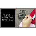 thumbnail image 3 of Siser BlackBoard HTV Iron On Heat Transfer Vinyl 12" x 30ft (10 Yards) Roll, 3 of 3