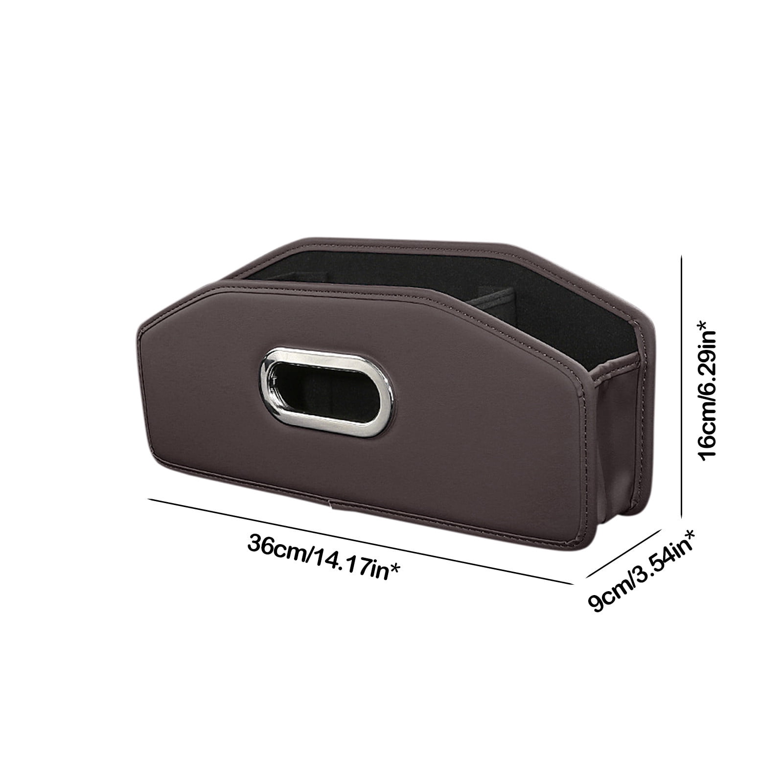 Car Headrest BackSeat Organizer with Cup Holder and Paper Towel Case - Hangable Storage Box for Car Backseat, Interior Decoration, Multifunctional Auto Travel Accessories