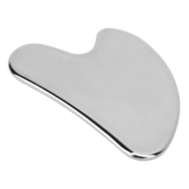 Raspador de masaje, herramienta de masaje Gua Sha Guasha de acero inoxidable, herramienta Guasha para el cuerpo optimizada para la excelencia