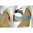 thumbnail image 2 of Unik Occasions Rhinestone I Do Ring Wedding Shoe Stickers, Baby Blue, 2 of 3