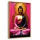 thumbnail image 1 of Cuadro Decorativo Marco Flotante Meditación Dorada 80x120 Marco Dorado, 1 of 3