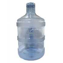 AquaNation 1 gal BPA FREE Light Blue Water Bottle with Holder & Cap