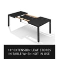 thumbnail image 2 of Crosley Furniture Greer Dining Table in Black Ash, 2 of 10