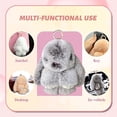 thumbnail image 2 of Bunny Lulu Keychain With , Handmade Soft Bunny Charms, Rabbit Pom Pom Key Chain, Bunny Soft Toy, Fluffy Bunny Keychain, Include 1 Bunny With ,2 Random Keychains, 2 of 6