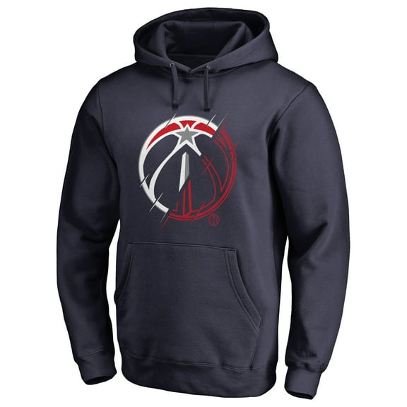Men's Navy Washington Wizards X-Ray Pullover Hoodie