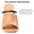 thumbnail image 4 of Journee Collection Womens Heiddy Faux Leather Block Heel Heels, 4 of 6