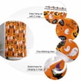 thumbnail image 6 of Halloween Pumpkin Black Cat Witch Hat Orange Shower Curtain Set ，Waterproof Fabric Shower Curtains Shower Curtains for Bathroom,Bathroom Decor 72"x72", 6 of 6