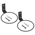 thumbnail image 1 of SEWACC 2 Pcs Support de Rangement en Métal pour Basketball Support Mural en Fer 11.8x5.9x2.4in, 1 of 8