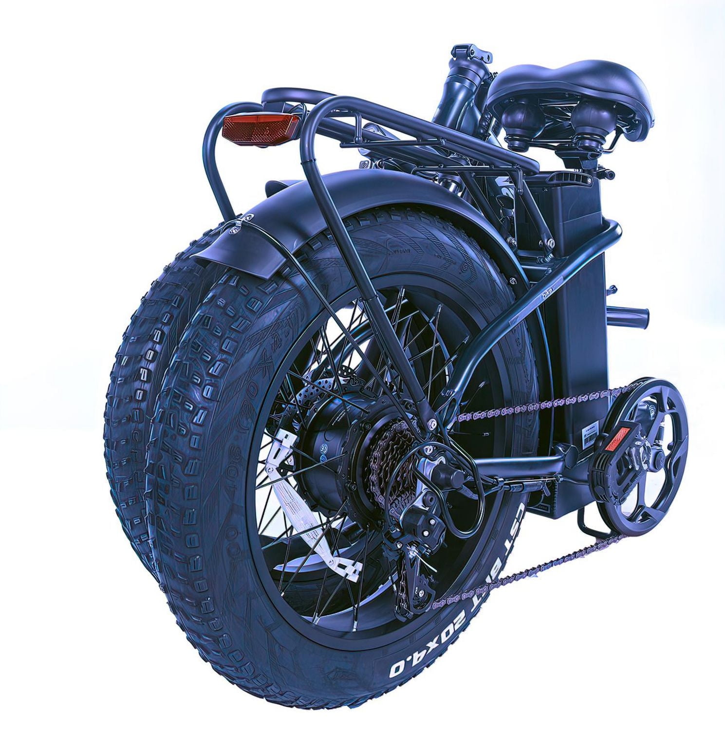 Vélo électrique pliable GoTyger 500 W 20" avec gros pneus 4.0