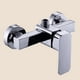 thumbnail image 4 of Grifo para bañera y ducha de baño de acero inoxidable, grifo de válvula de ducha montado en la pared, grifo monomando de agua fría y caliente, 4 of 5