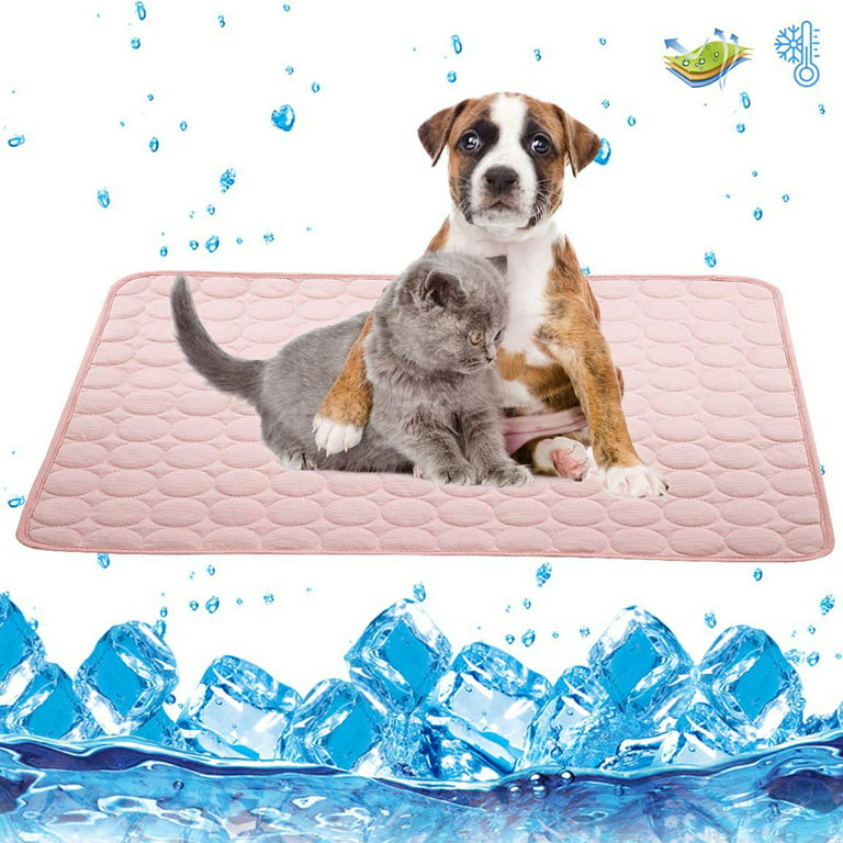 Cooling Summer Pad Mat Breathable Pet Dog Bed Dog Mat For Dogs Cat Blanket  Sofa Summer Washable For Small Medium Large Dogs - AliExpress