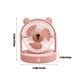 thumbnail image 3 of Ventilador de escritorio con forma de oso para dormitorio de niñas | Ventilador portátil pequeño con tres velocidades y viento potente | Luz nocturna silenciosa recargable por USB | Ideal par, 3 of 5