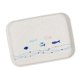thumbnail image 5 of Bandejas De Servicio De Hotel De 3 Piezas Vajilla De Plástico De Melamina Rectangular Blanco S M L Sunnimix Bandeja de servicio del hotel casero, 5 of 8