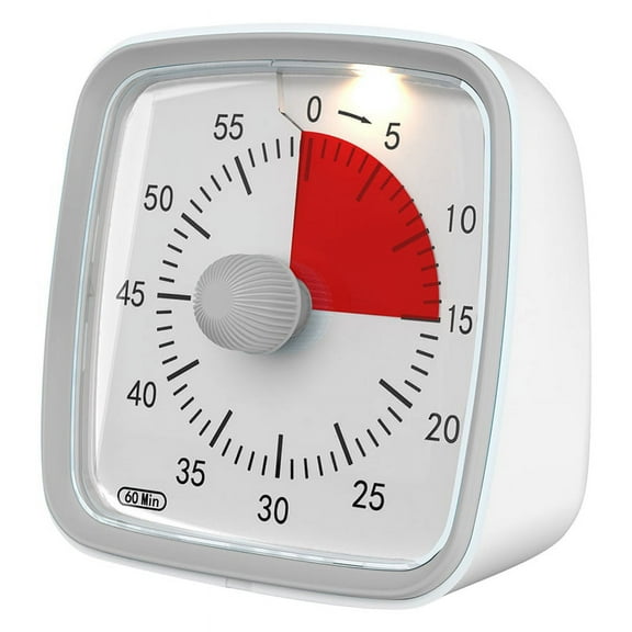 60-Minute Timer, Classroom Classroom Timer, Countdown Timer for Kids and Adults, Tik261