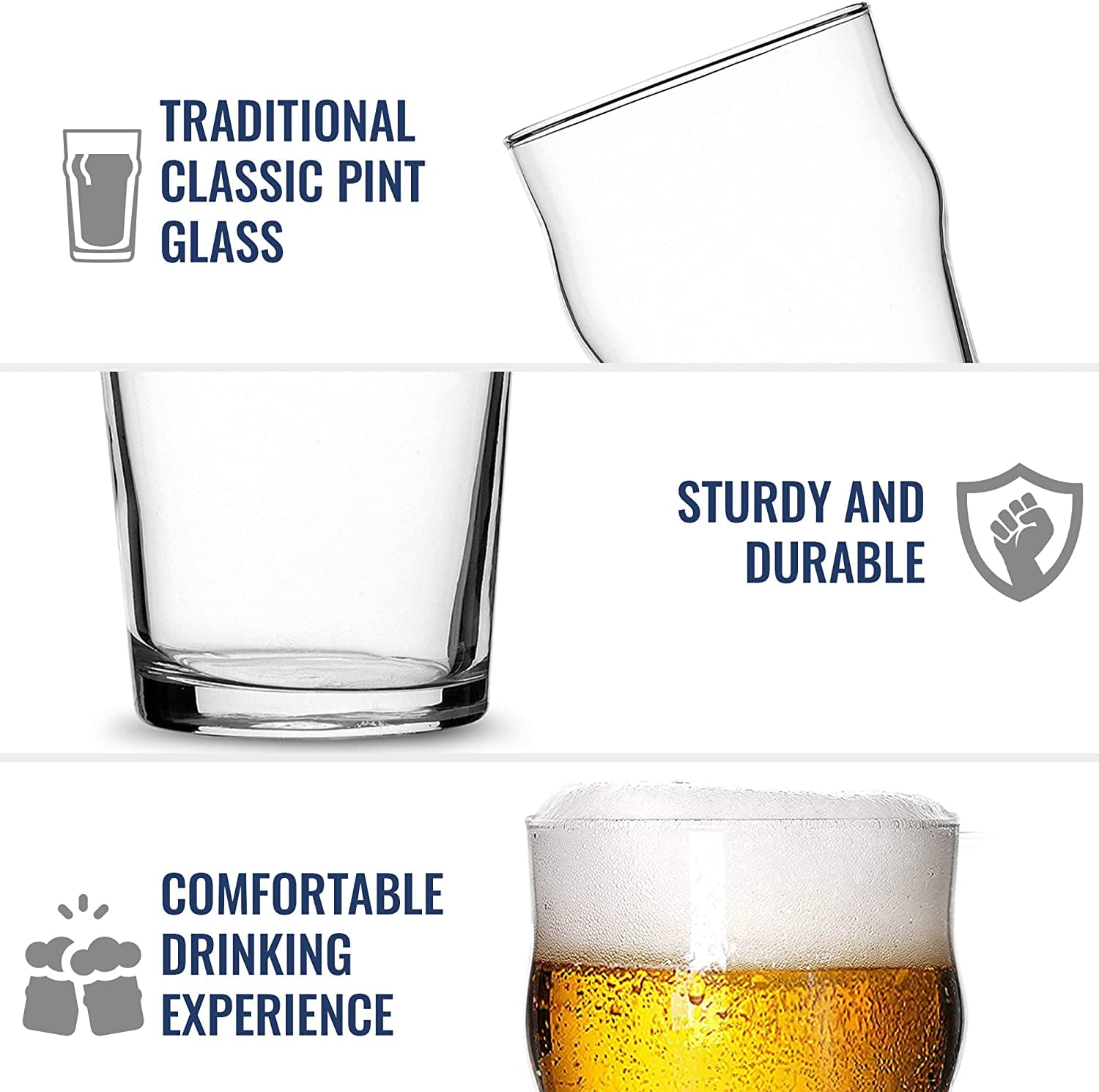 Authentic FlyteCo Glasses - Full Set 4 Pack – FlyteCo® Brewing