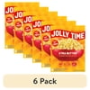 (6 pack) Jolly Time Xtra Butter Microwave Popcorn 3 oz, 6 Ct. Made with Real Butter Gluten-free.
