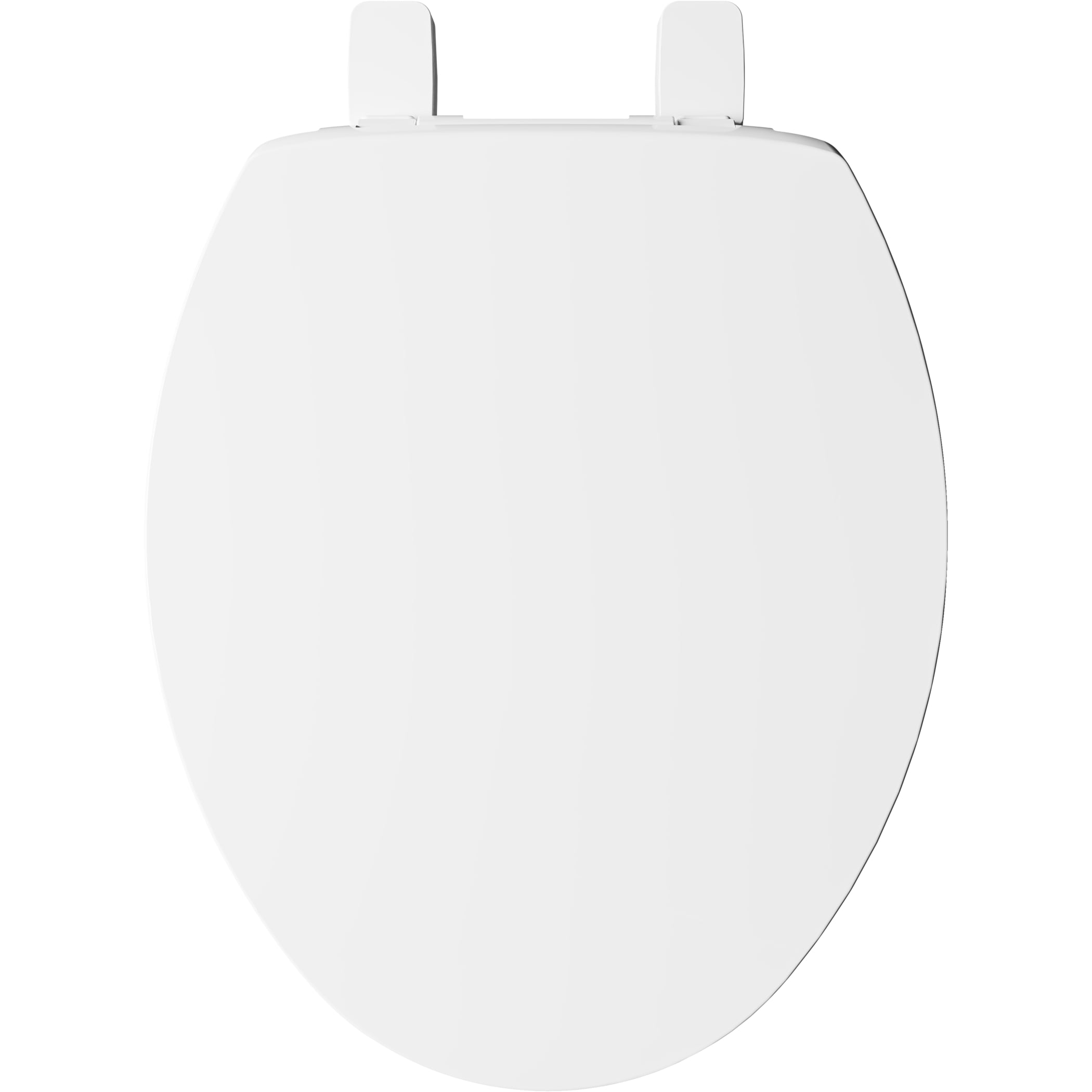 Mayfair by Bemis One Fit™ Universal Plastic Toilet Seat White Never Loosens Slow-Close