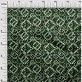 thumbnail image 3 of oneOone Polyester Lycra Dark Green Fabric Abstract Sewing Craft Projects Fabric Prints By Yard 56 Inch Wide, 3 of 4