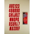 thumbnail image 2 of Hardline RED350EC 350 Series 3" Letter/Number Kit - Solid Red, 2 of 2