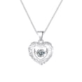 thumbnail image 2 of TIMIFIS Collier Creux à Rotation Collier Cubique-Zircone Collier Cadeau pour Women Gril Merveilleux Cadeau de Saint-Valentin, 2 of 2