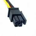 thumbnail image 6 of Chenyang CY ATX Molex Micro Fit Connector 4Pin Male to Male Power Cable 60cm Cable, 6 of 7