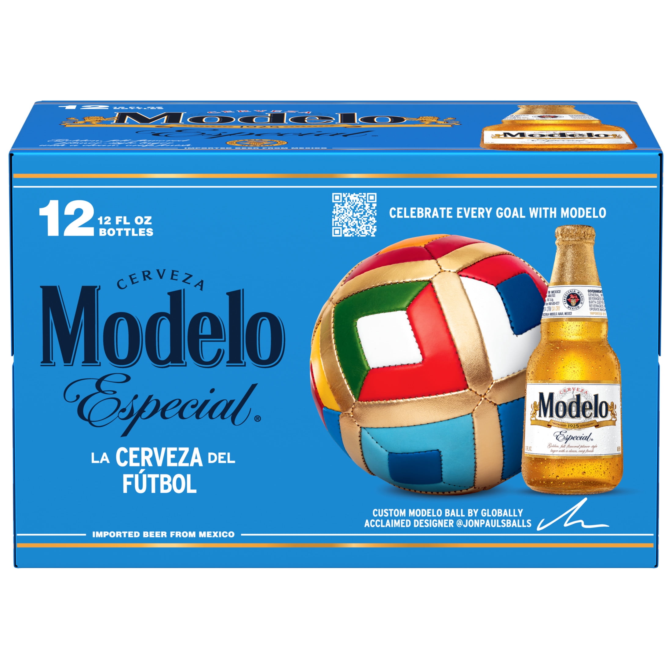 Modelo Especial Mexican Lager Import Beer, 12 pack 12 fl. oz. Bottles, 4.4% ABV