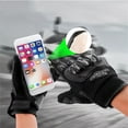 thumbnail image 4 of braveheart Comfortable Motorcycle Gloves With Touch Screen Functionality Adjustable Strap green, 4 of 6