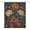 style-2, variant on Boho Vintage Floral Shower Curtain Fabric Bathroom Decor with Hooks