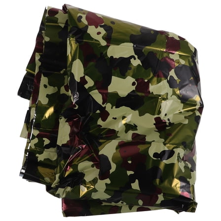 Raindrops Emergency Sleeping Bag Multi Pe Windproof Insulated Lightweight Outdoor 1Set