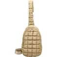 thumbnail image 1 of LHSHIDU Sling Bag Puffy Crossbody Purse for Women Fanny Pack Chest Bag Puffy Waist Bag, 1 of 6
