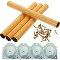 PAMINGONO 1Set Furniture Leg Extender Wood Furniture Legs For
