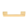 thumbnail image 4 of Utopia Alley 10pcs Marino Pull Handle - Decorative Cabinet Drop Pull Handles- Vintage Cabinet Hardware with Hand Finished Brushed Brass - Metal Drawer Pull Handle, 3.75" Center to Center, 4 of 9