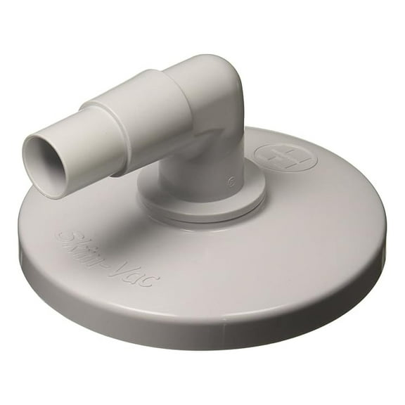 Skim Vac Pool Skimmer Plate SP11071 - In-Ground Pool Vacuum Replacement - Fits SP1089 Dyna-Skim - 1-1/4 & 1-1/2 Inch Elbow - Eliminates Pump On/Off