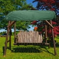 thumbnail image 1 of UPGRATOR Patio Swing Protector Cover Waterproof Dark Green 1Pack, 1 of 3