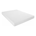 thumbnail image 1 of Pemberly Row Matelas Grand à Plateau Fixe en Mousse Mémoire Gel - Tissu Blanc, 1 of 3
