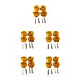 thumbnail image 3 of maskred 4pcs/set 5MM Aluminium Alliage Roue Adaptateur Support pour 1/10 AXIAL SCX10 Durable Aluminium Alliage Roue Adaptateur Jaune 5Set, 3 of 6