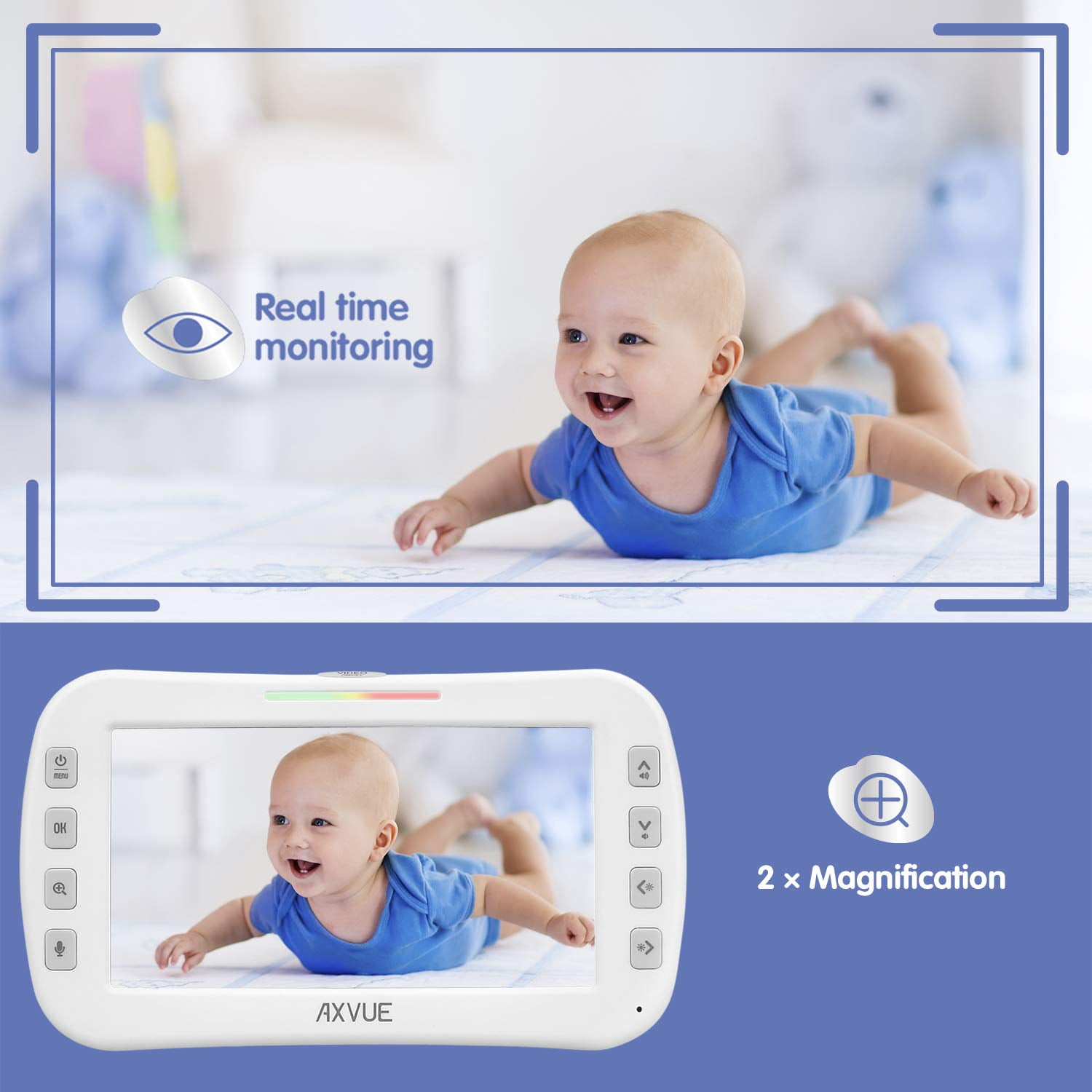 axvue baby monitor e632