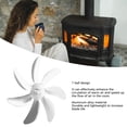thumbnail image 4 of 7 Blade Stove Fan Aluminum Alloy Blade, Easy Installation, Universal Replacement For Fireplace Fan, 4 of 8
