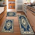thumbnail image 2 of Kitchen Rugs Sets of 3 Non Slip Washable Kitchen Mats for Floor, Waterproof Kitchen Runner Rug, Floor Mat Carpet for Entryway, Laundry, Sink, Hallway, Bathroom, 2 of 10