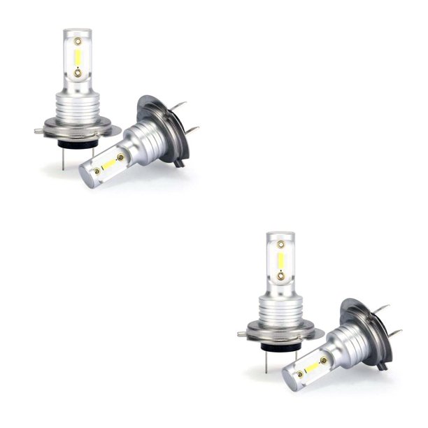 Riwesomey Fog Lamp Front Light 800LM LED Dustproof Vehicle Components Workmanship Supplies Car Functional Bulb Resistance Water Aluminum 2piezas