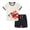 Beige, variant on Hiijoy Toddler Boys Outfits Short Sleeve Graphic T-Shirt Shorts Summer Casual Clothes Set, Sizes 3-4T
