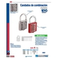 thumbnail image 2 of Candado Digital Lock C27C35 Corto 35 Mm Cromo Brillante, 2 of 3