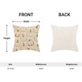thumbnail image 5 of Fall Pillow Covers 18x18 Set of 2, Burnt Orange Pumpkin Autumn Outdoor Farmhouse Decorative Throw Pillowcase Thanksgiving Autumn Harvest Cushion Cover for Sofa Couch Living Room Bed Decor, 5 of 6