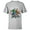Athletic Heather, variant on Marvel Super Heroes in Action Holiday - Short Sleeve T-Shirt for Kids - Customized-White