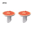 thumbnail image 3 of Moyic Tapón de drenaje de inserción de 2 piezas, diga adiós al reflujo con solución de cierre automático , drenaje de piso Accesorios de baño Naranja, 3 of 6