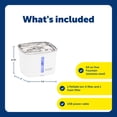 thumbnail image 4 of PetSafe Viva Cat Water Fountain 64oz, Stainless-Steel Bowl, Whisper Quiet Pump, 4 of 9