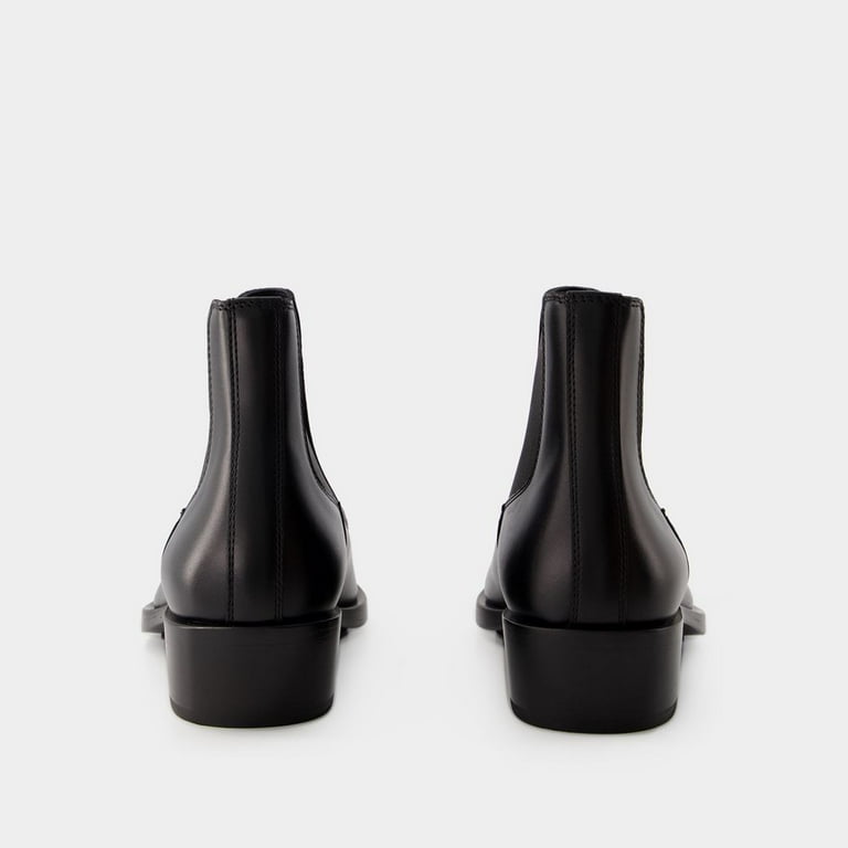 ブーツ Alexander McQueen  Ankle Boots Men Leather Black Alexander McQueen Ankle Boots Men Leather Black | B-Exit – B